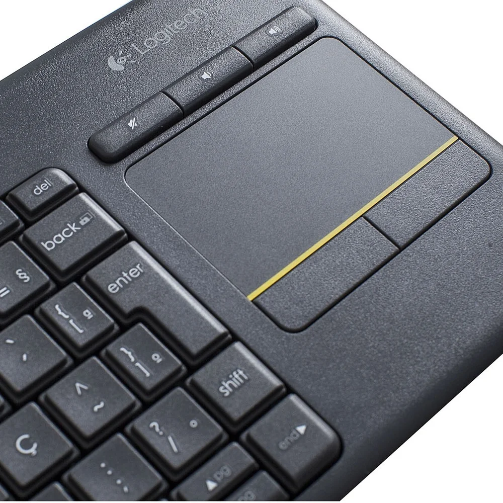 Imagem 5 de 5 do produto Teclado Sem Fio Logitech K400 Plus Wireless Touch Smart Tv