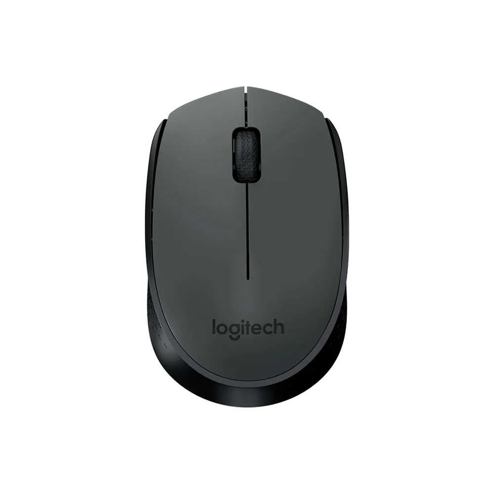 Imagem 2 de 5 do produto Teclado E Mouse Sem Fio Logitech Mk235, Layout ABNT2, USB, Preto E Cinza - 920-007903