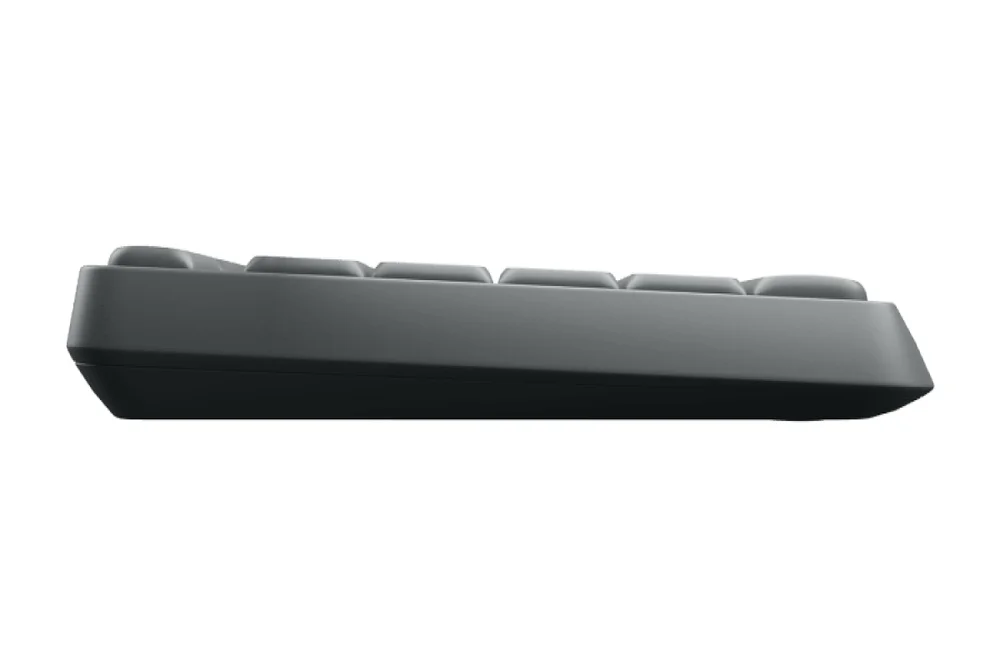 Imagem 4 de 5 do produto Teclado E Mouse Sem Fio Logitech Mk235, Layout ABNT2, USB, Preto E Cinza - 920-007903