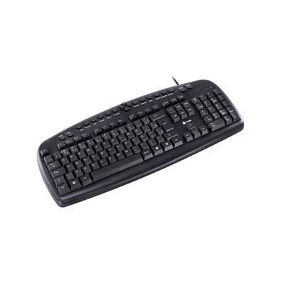 MARCA: VINIKMODELO: DYNAMIC DT140 - 28416Para quem passa diversas horas no computador realizando as mais diversas tarefas, ter um teclado multimídia c