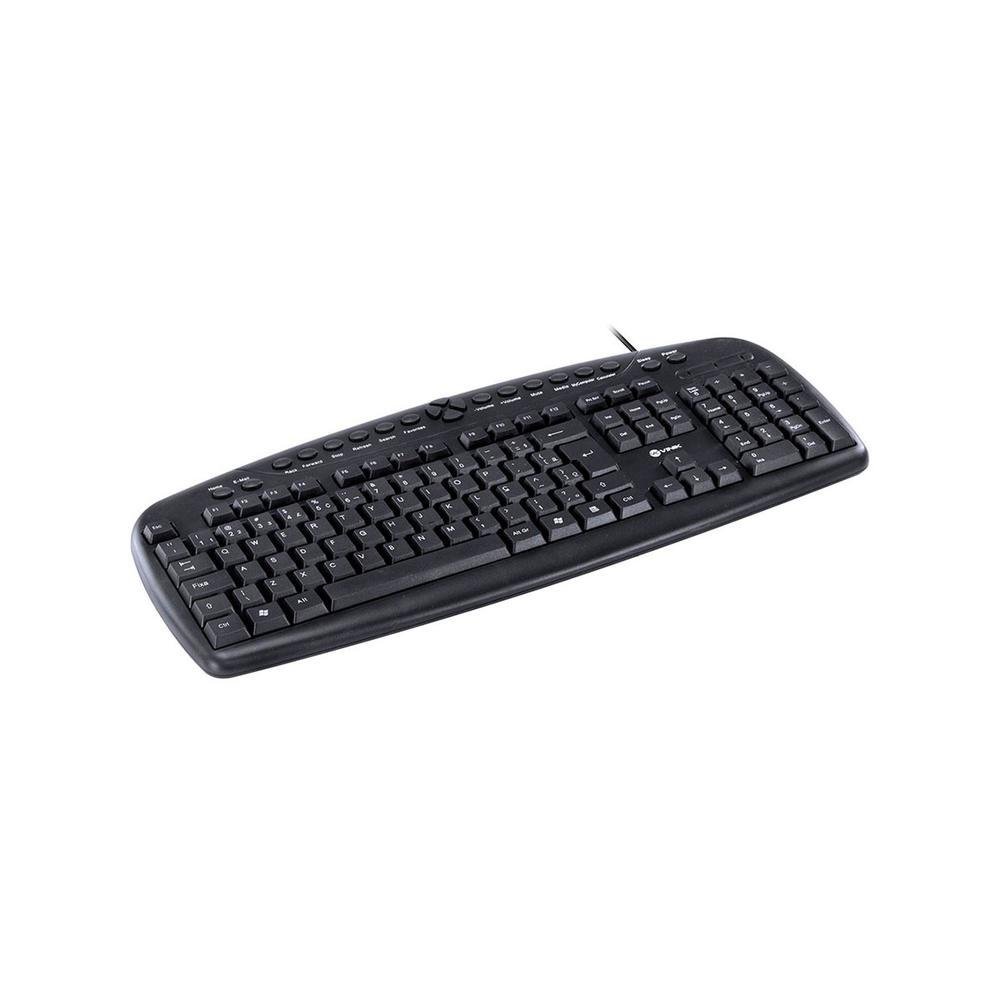 Teclado Vinik Multimídia USB Resistente Água DT140 28416
