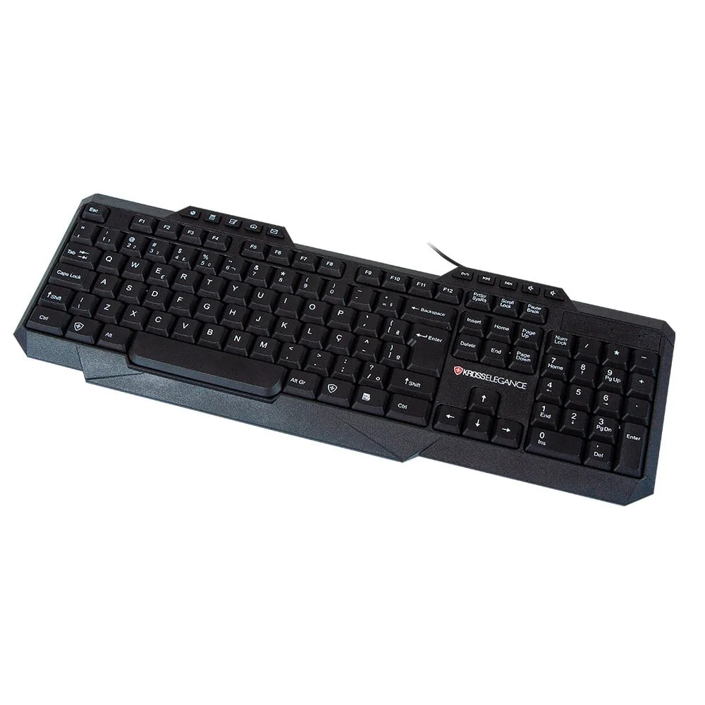 Imagem 4 de 5 do produto Teclado Computador Notebook Usb Pc Abnt2 Kross