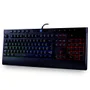 Teclado Gamer Dazz Ballistic Cinetic Multimídia Com Suporte Pulso Led Rainbow Usb - Preto
