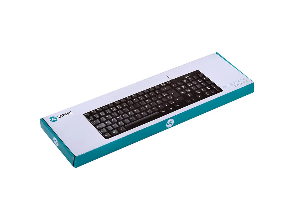 Imagem 3 de 5 do produto Teclado Vinik Padrão USB DYNAMIC Resistente a Água DT100 28411