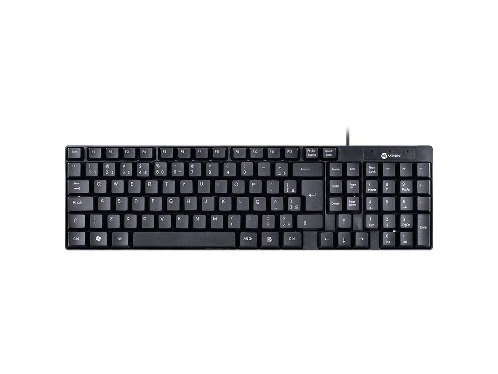 Imagem 5 de 5 do produto Teclado Vinik Padrão USB DYNAMIC Resistente a Água DT100 28411
