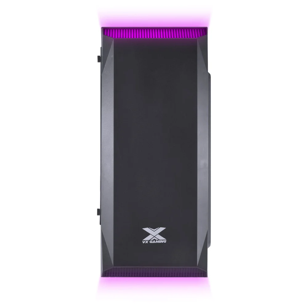 Imagem 4 de 5 do produto Gabinete Gamer, Vx Gaming Borealis,b Janela Acrílica, Preto,  Frontal Com Fita Led Rgb