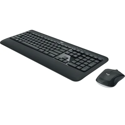 Kit Teclado e Mouse Sem Fio Logitech MK540, ABNT2, Teclas Multimídia, Preto - 920-008674