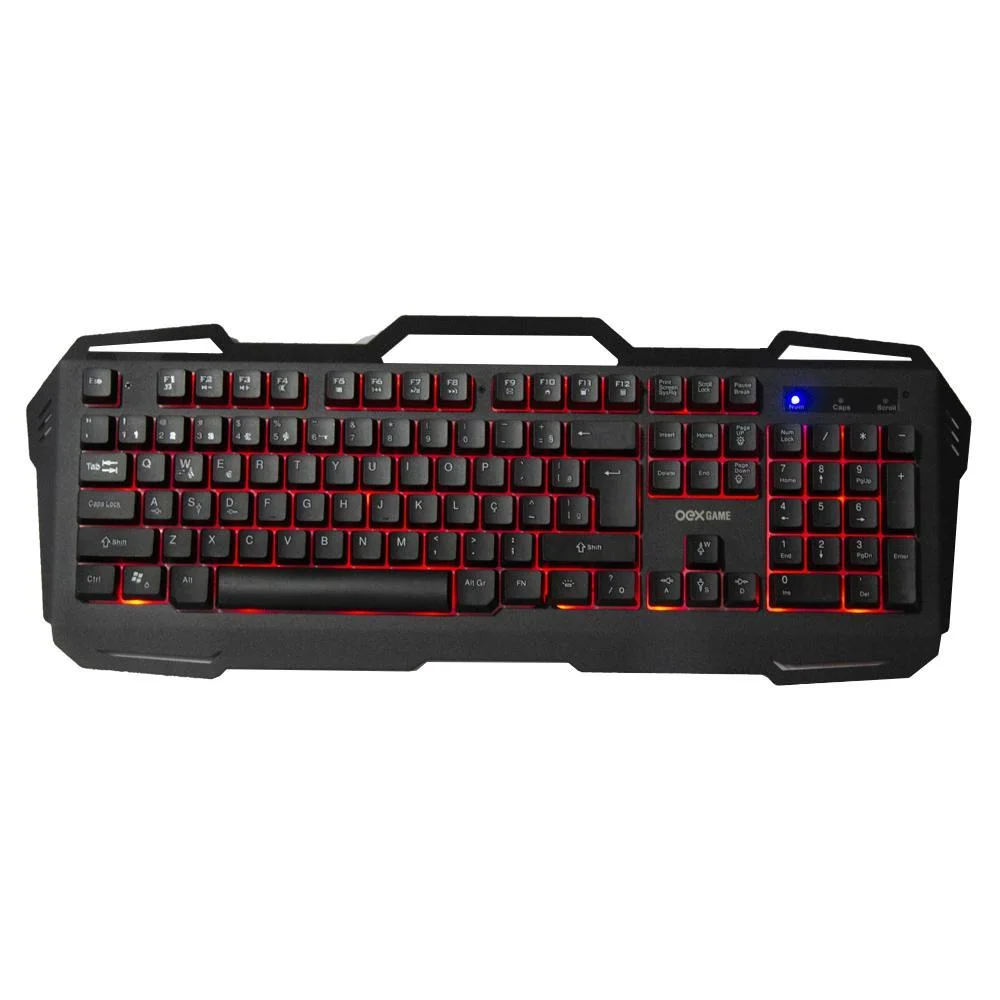 Teclado Gamer TC204 ABNT2 OEX KaBuM