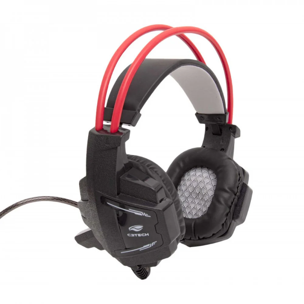 Imagem 3 de 5 do produto Headset Gamer C3tech Sparrow, Driver 40mm, P2, Com microfone - PH-G11BK