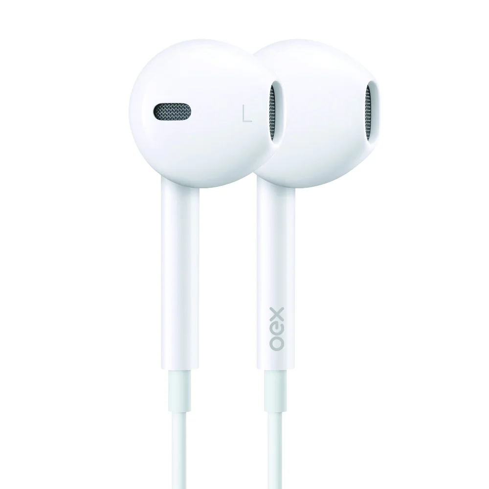 Imagem 3 de 4 do produto Fone C/microfone Oex Colormood Branco Fn204
