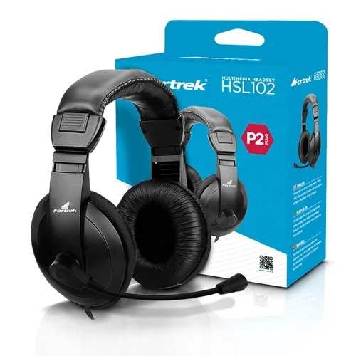 Imagem 5 de 5 do produto Headset Gamer Fortrek, Preto, Multiplataforma - HSL-102