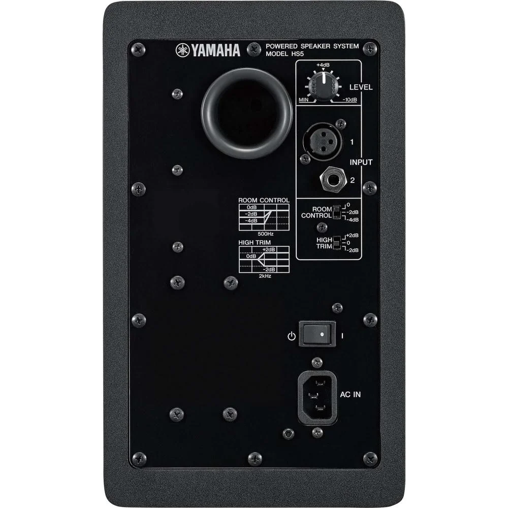 Imagem 5 de 5 do produto Monitor De Referência Para Estúdio 70w, Rms Hs5 - Yamaha