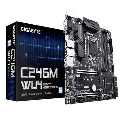 Placa Mae Servidor Intel Gigabyte C246m-wu4 Xeon E-2000 Lga1151 Ddr4 Ecc Udimm Chipset C246KaBuM!!! Garanta já o seu e pague em até 12x sem juros ou d