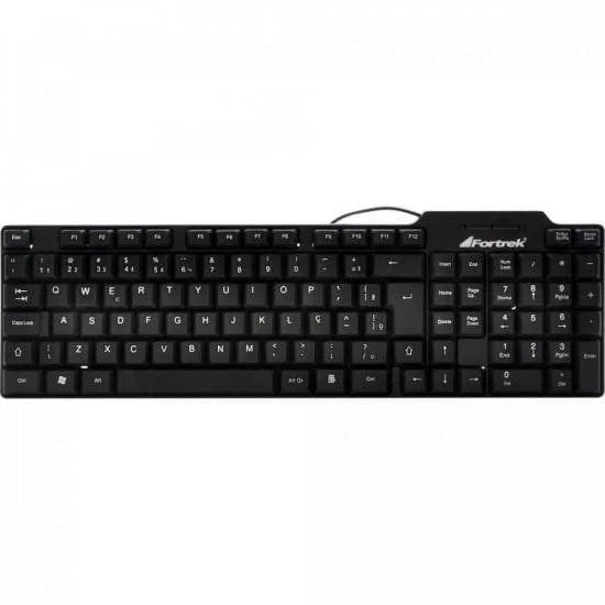 Imagem 5 de 5 do produto Teclado Fortrek Padrão, USB, Standard, Preto - SKL-106