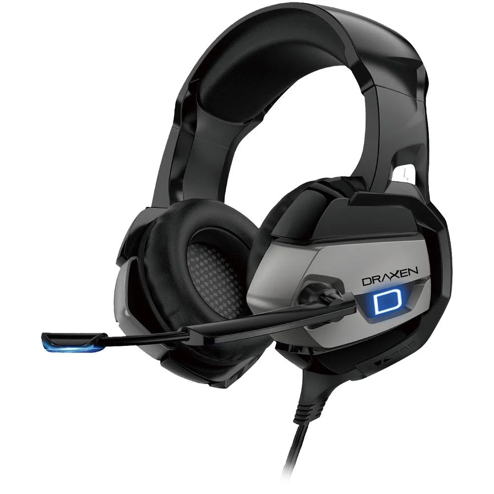 Imagem 2 de 5 do produto Headset Gamer Draxen Dn103 Preto E Prata