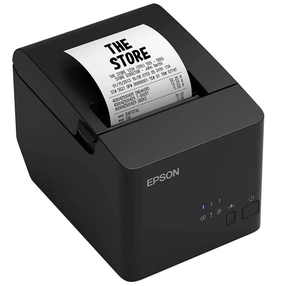 Impressora Térmica Epson Tm-T20x, 203 DPI, USB, Não Fiscal - C31CH26031 Impressora Térmica Epson Tm-T20x, 203 DPI, USB, Não Fiscal - C31CH26031