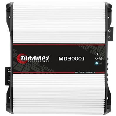 Modulo Taramps Md 3000.1 3000W RMSO amplificador MD 3000.1 é desenvolvido com a mais alta tecnologia e desempenho para sistemas de som automotivo. É m