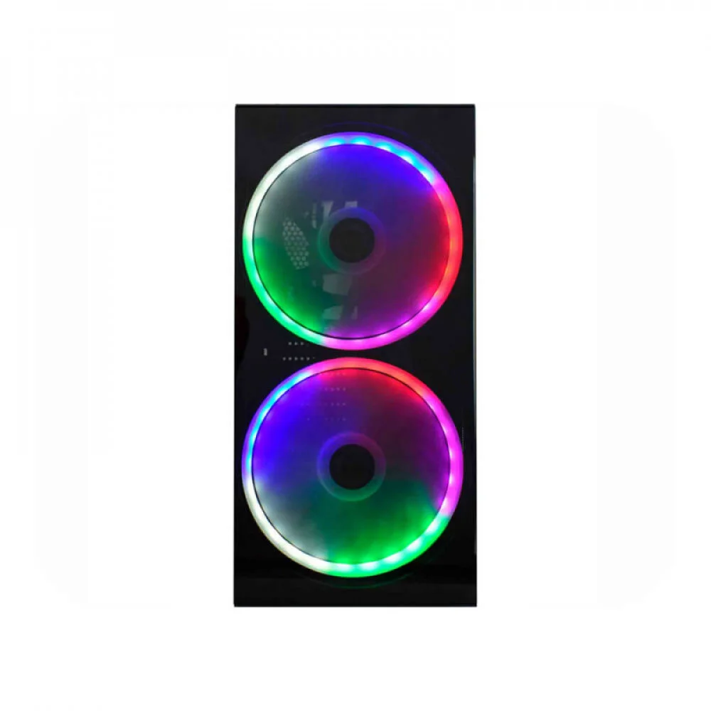 Imagem 5 de 5 do produto Gabinete Gamer Bifrost Ii Cg-04a1 K-mex Preto Com Led Rgb