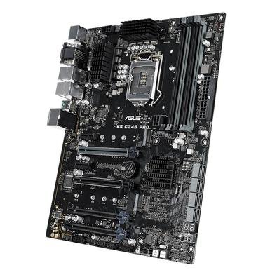 Projetado para processadores Intel Core e Intel Xeon E-Series de 8ª geração de soquete LGA1151 com dual M.2, painel frontal USB 3.1 Gen2, Dual Intel G