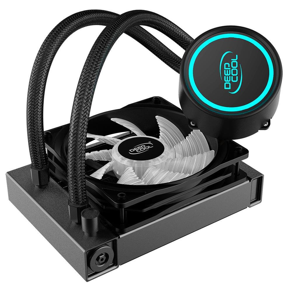 Water Cooler DeepCool Gammaxx L120 V2, RGB, 120mm, Intel e AMD, Mangueiras De Nylon - DP-H12RF-GL120V2 7