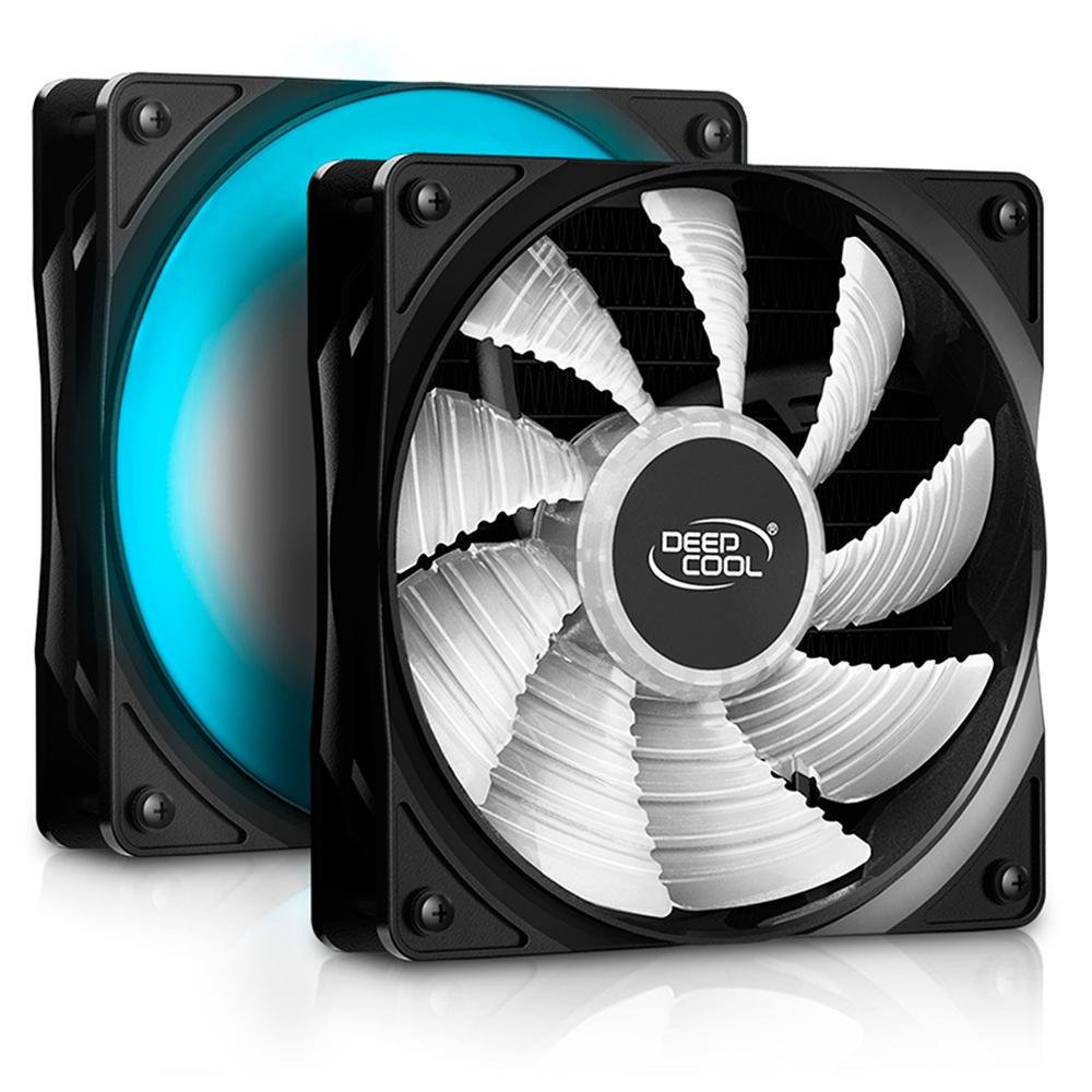 Water Cooler DeepCool Gammaxx L120 V2, RGB, 120mm, Intel e AMD, Mangueiras De Nylon - DP-H12RF-GL120V2 8