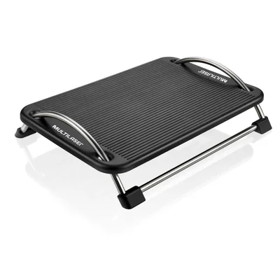 Descanso Ergonômico para Pés Multi, com inclinação ajustável, Preto - Ac059
