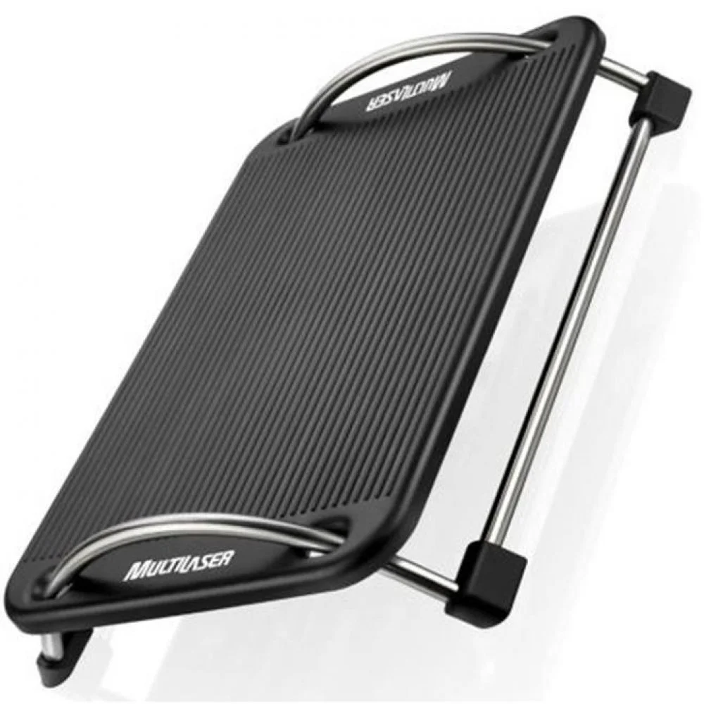 Imagem 3 de 5 do produto Descanso Ergonômico para Pés Multi, com inclinação ajustável, Preto - Ac059