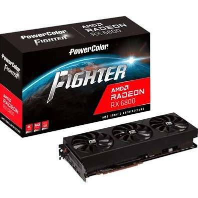 Placa De Vídeo Power Color Rx 6800 Fighter 16gb Gddr6 - Axrx6800-16gbd63dhocKaBuM!!! Garanta já o seu e pague em até 12x sem juros ou da maneira mais