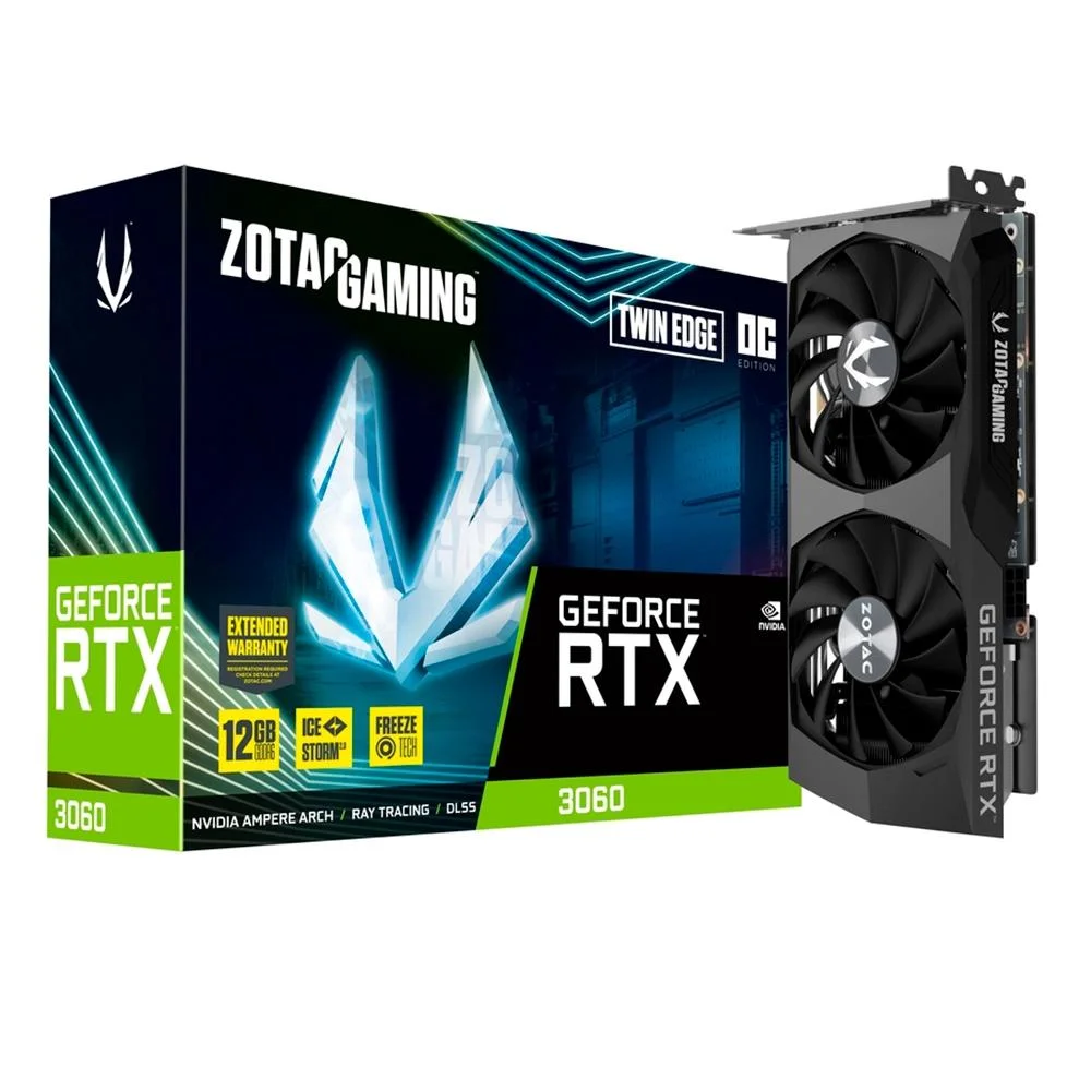 Placa De Vídeo Zotac Gaming Geforce KaBuM