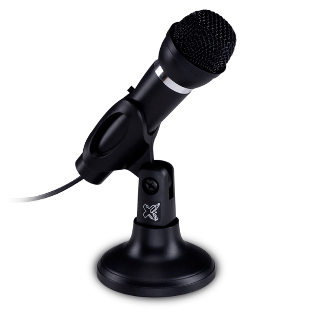 Microfone de Mesa Maxprint Studio Max Podcast, P2, 100Hz/1000Hz, Preto - 60000052