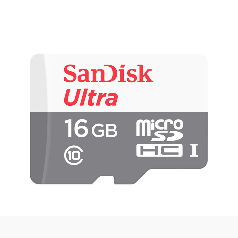 Cartão De Memoria Sandisk MicroSDHC 16GB, Classe 10 com Adaptador 80MBs - Sdsquns-016G-GN3MA