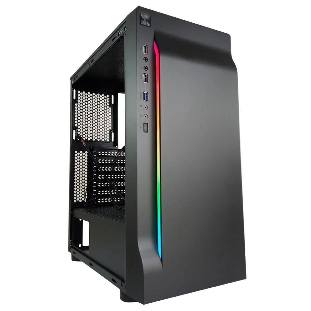 Gabinete Gamer CG01 RGB S/ Fonte Pixxo