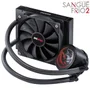 Water Cooler PCYES Sangue Frio 2, 120mm, Intel e AMD, TR4, Mangueiras de Nylon, TDP 200W - PSF2120H33PTSL