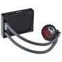 Water Cooler PCYES Sangue Frio 2, 120mm, Intel e AMD, TR4, Mangueiras de Nylon, TDP 200W - PSF2120H33PTSL