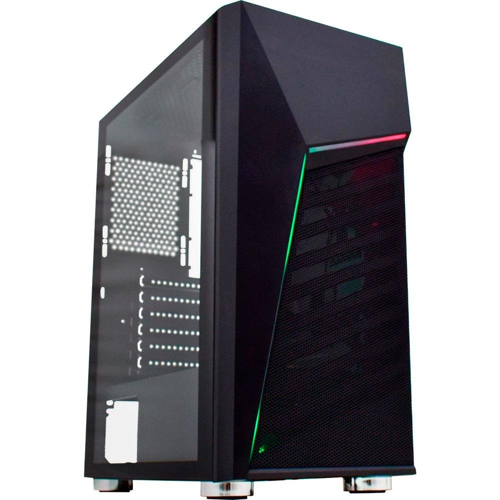Gabinete Gamer, K-mex, Strife 2, Led RGB, Cg01c1rh001cb0x, Cg-01c1