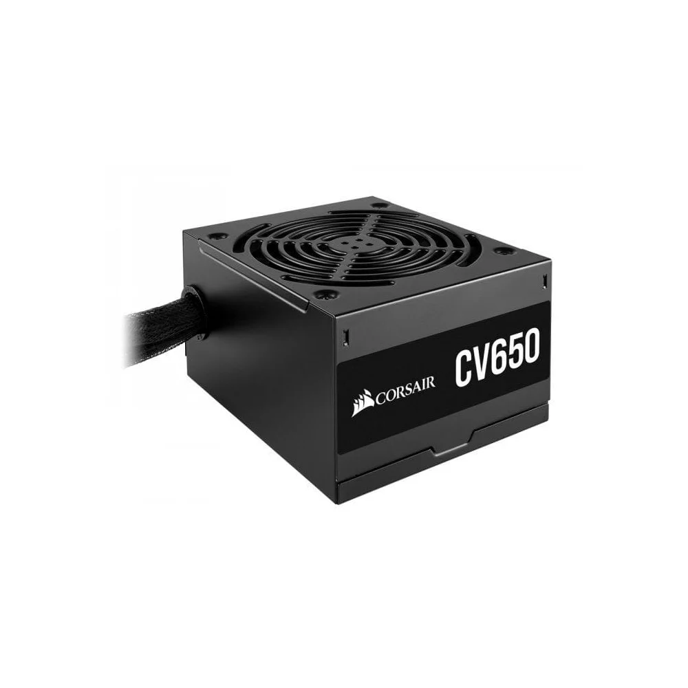 Imagem 1 de 5 do produto Fonte Corsair ATX CV650, 650W, 80 Plus Bronze, Com Cabo De Força - CP-9020236-BR