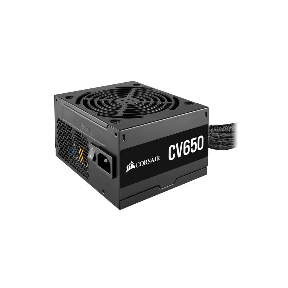 Imagem 2 de 5 do produto Fonte Corsair ATX CV650, 650W, 80 Plus Bronze, Com Cabo De Força - CP-9020236-BR
