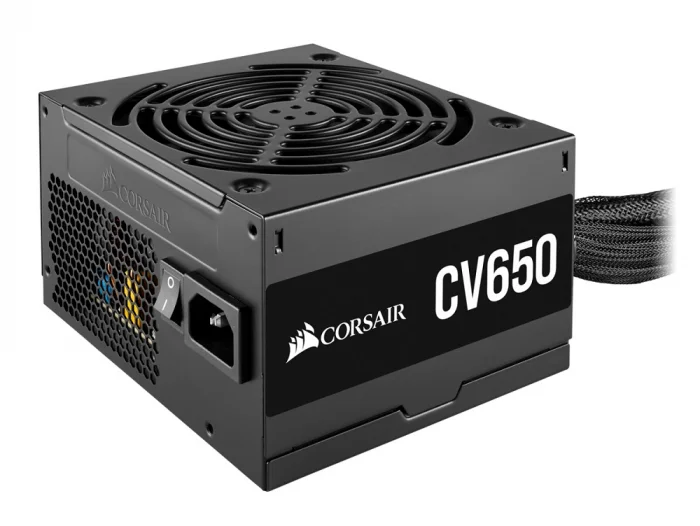 Imagem 3 de 5 do produto Fonte Corsair ATX CV650, 650W, 80 Plus Bronze, Com Cabo De Força - CP-9020236-BR