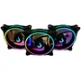 Kit Cooler FAN com 3 Unidades Rise Mode, 120mm, RGB, Laser - RM-RGB-05-5V 3