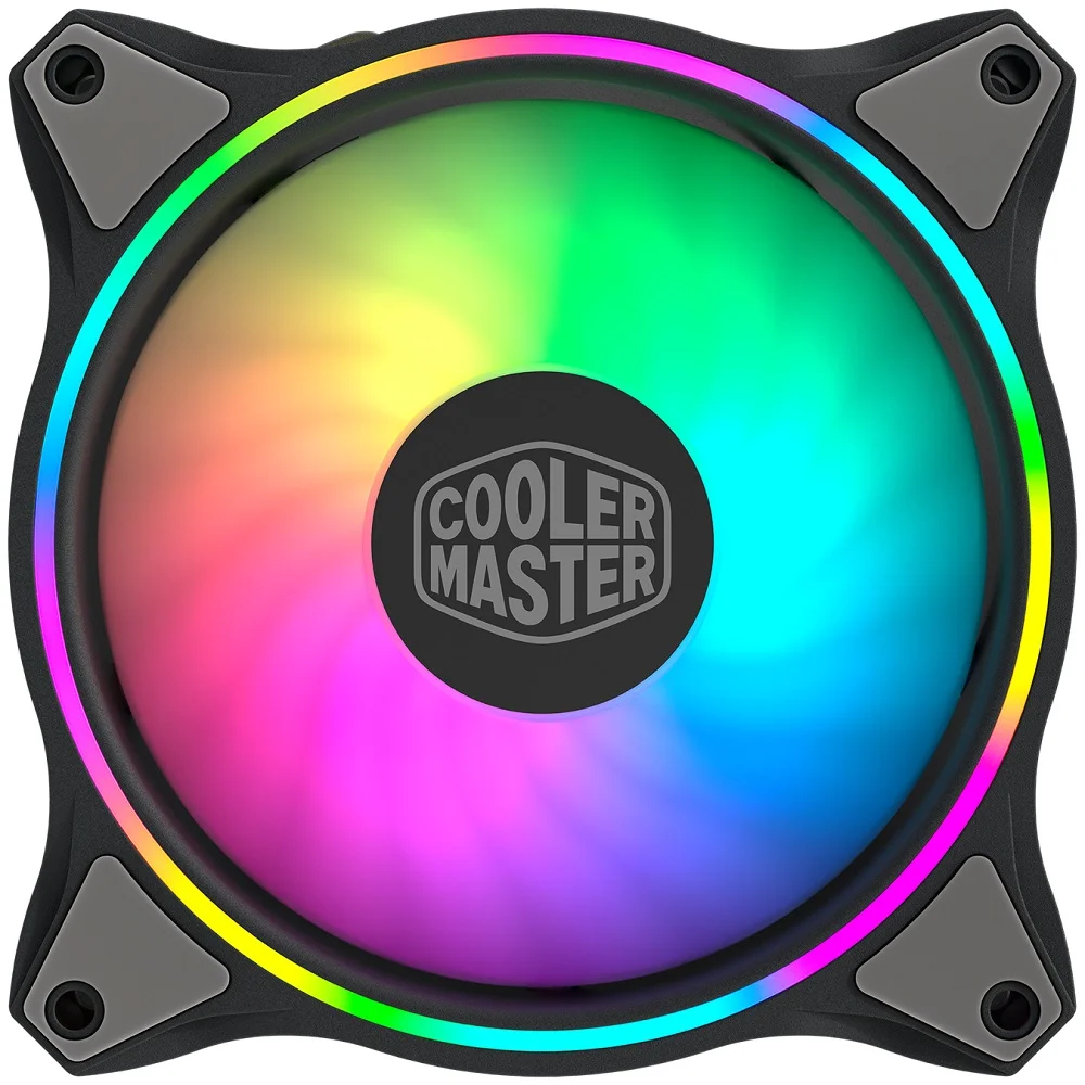 Kit Cooler FAN com 3 Unidades Cooler Master MF120, ARGB, Halo 3 Em 1, Gen 2 Pack, Com Controle ARGB. 4