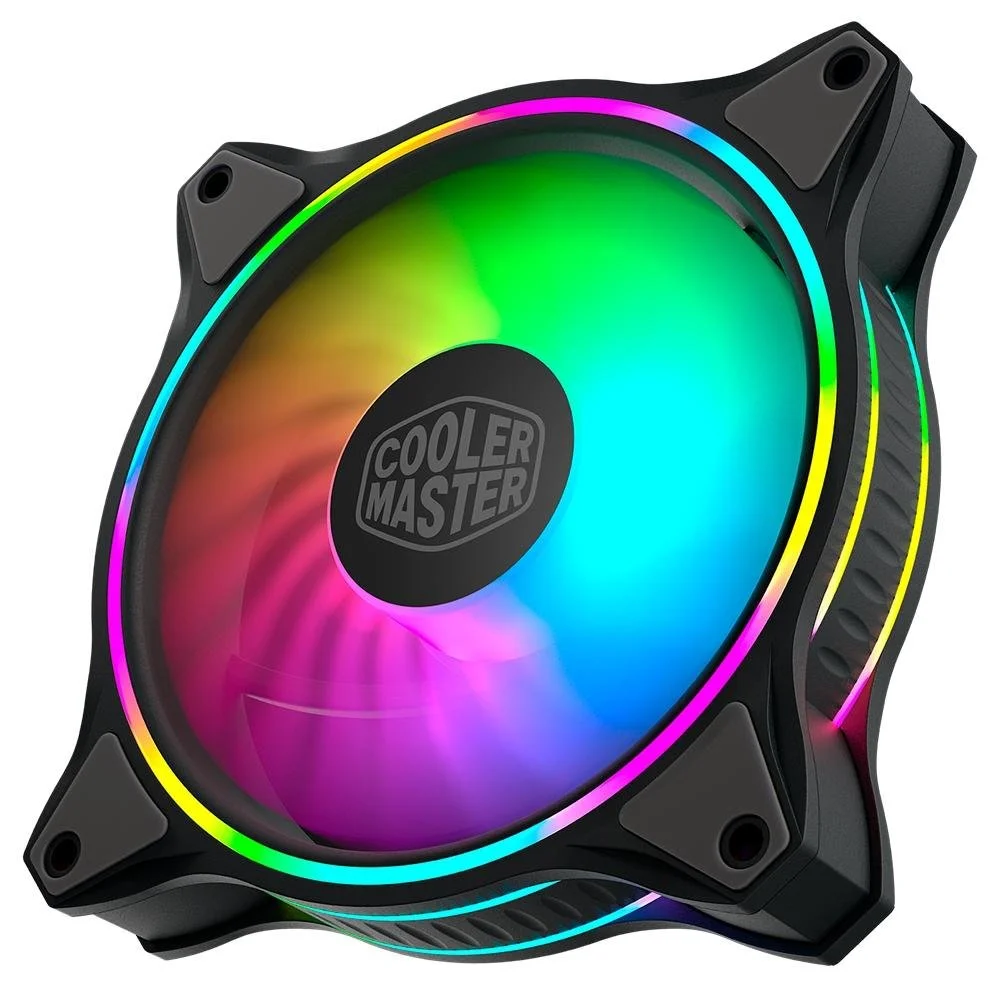 Kit Cooler FAN com 3 Unidades Cooler Master MF120, ARGB, Halo 3 Em 1, Gen 2 Pack, Com Controle ARGB. 6