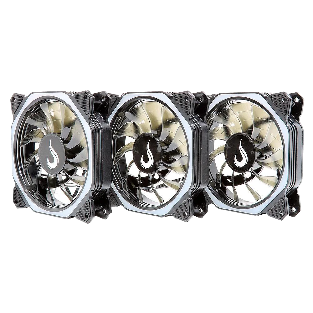 Kit Cooler FAN com 3 Unidades Rise Mode Aura, 120mm, LED - RM-AU-02-RGB 5