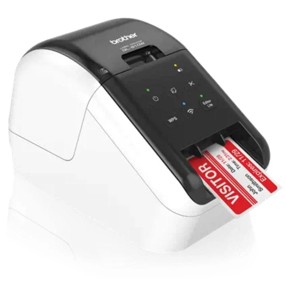 Imagem 3 de 5 do produto Impressora Brother Termica De Etiquetas - Ql810w