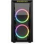 Gabinete Gamer Gamdias, Talos E1, Preto, Com Fans