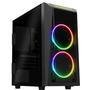 Gabinete Gamer Gamdias, Talos E1, Preto, Com Fans