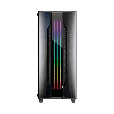 GABINETE GAMER COUGAR GEMINI M IRON GRAY MINI TOWER COM 1 FAN A COUGAR traz para você uma nova versão do design revolucionário da Gemini M em um forma
