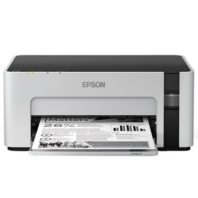 Impressora Tanque De Tinta Epson Ecotank M1120, Preto, USB 2.0,  Wifi, Duplex, Bivolt - C11CG96302