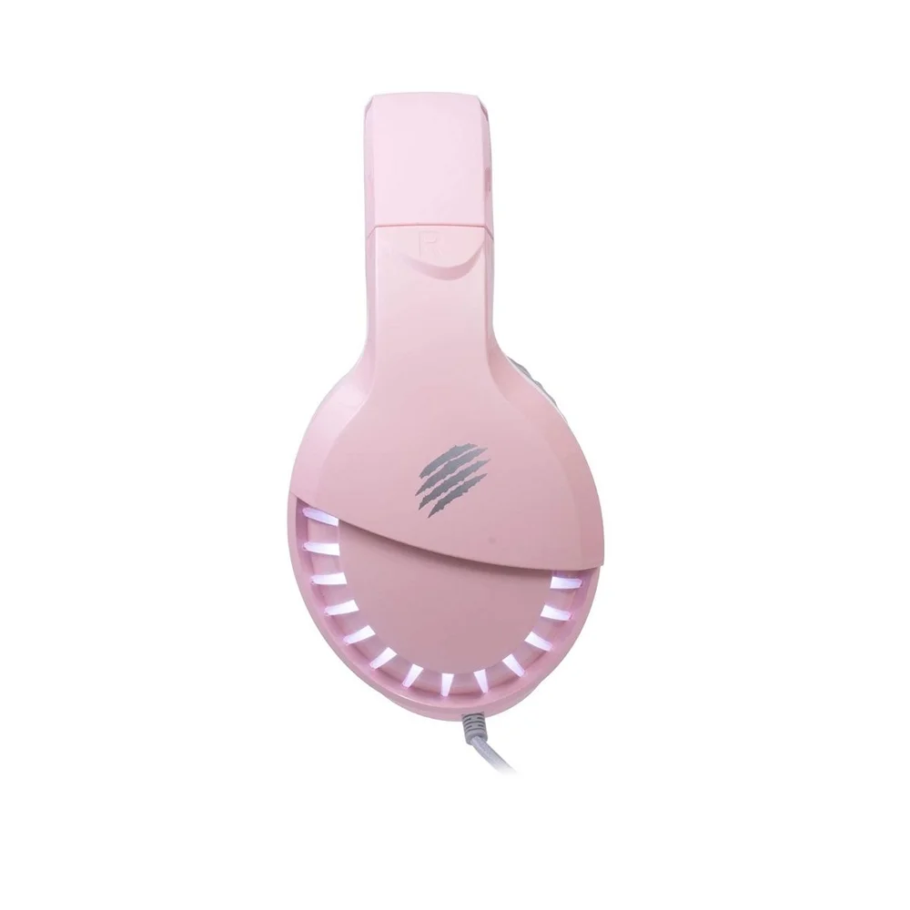 Imagem 4 de 5 do produto Headset Com Fio Oex Hs414, LED, 7.1, Drivers 50mm, Usb, Pink Fox Newex