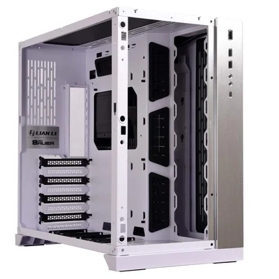 Gabinete Lian Li 011 Dynamic Branco Mid Tower Lateral De Vidro Temperado - Dynamic 011 Branco