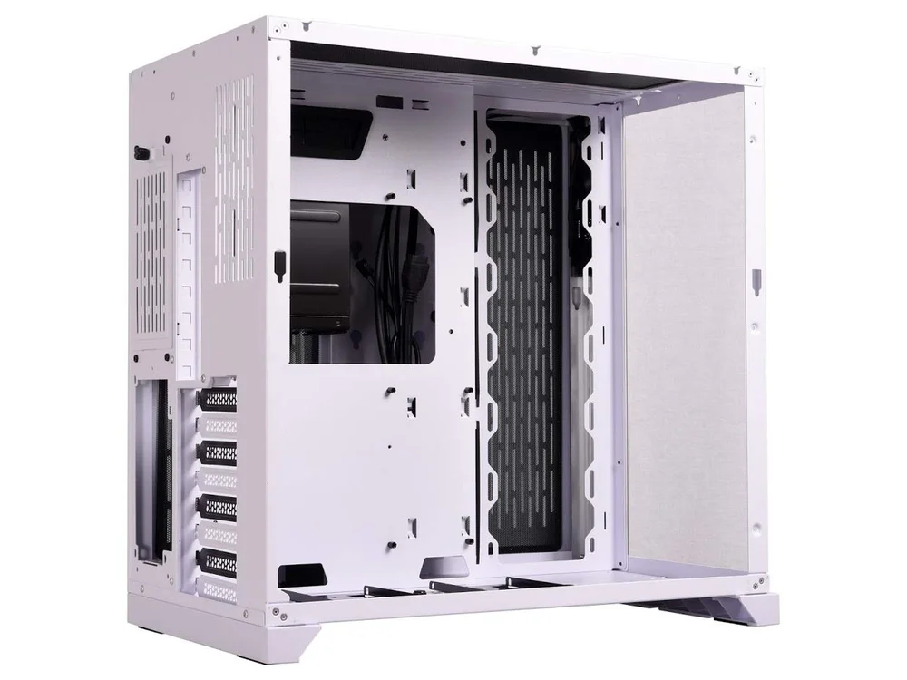 Imagem 5 de 5 do produto Gabinete Lian Li 011 Dynamic Branco Mid Tower Lateral De Vidro Temperado - Dynamic 011 Branco